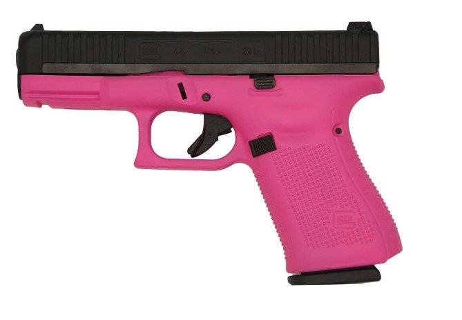 pink glitter glock